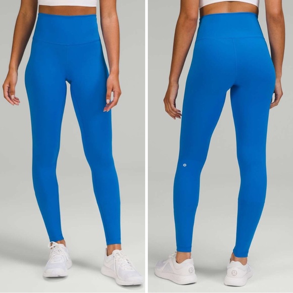 lululemon athletica Pants - Lululemon Wunder Train High-Rise Tight 25” Size 12 Poolside